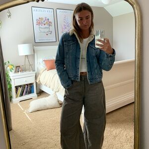 Levi’s denim Sherpa jacket